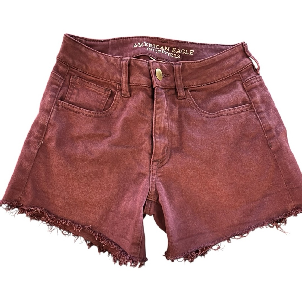 American Eagle Outfitters Women's High Waist super Stretch Shorts